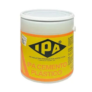 Ipa Cemento Plástico Para Impermeabilizar Plástico 1 Galón